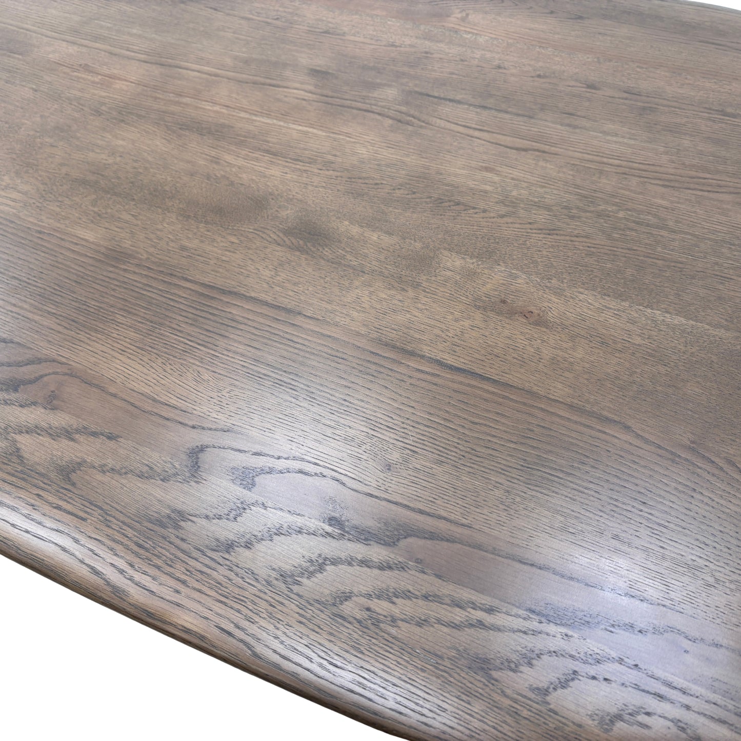 ‘Stockholm’ Dark Oak Fixed Dining Table