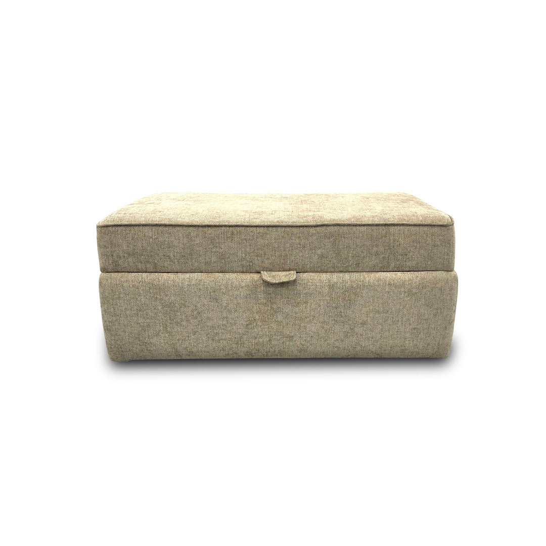 Boutique Collection ‘Blenheim’ Darwin Mink Large Storage Stool