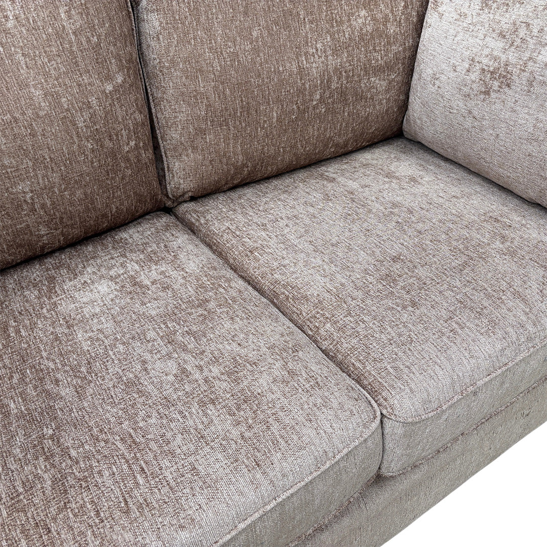 'Chalfont' Mink Fabric 3 + 2 Seater Sofa Set