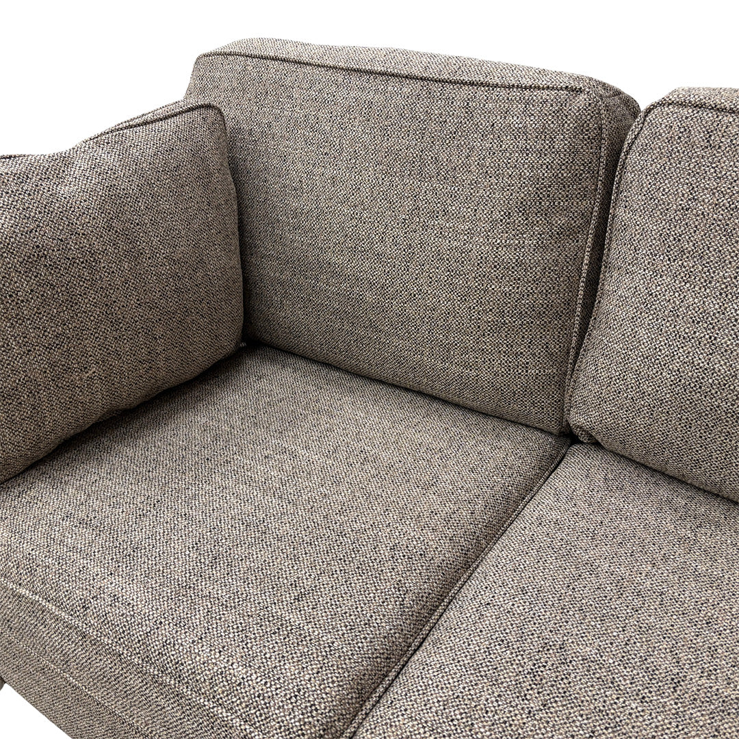 'Chalfont' Stone Woven Fabric 3 + 2 Seater Sofa Set