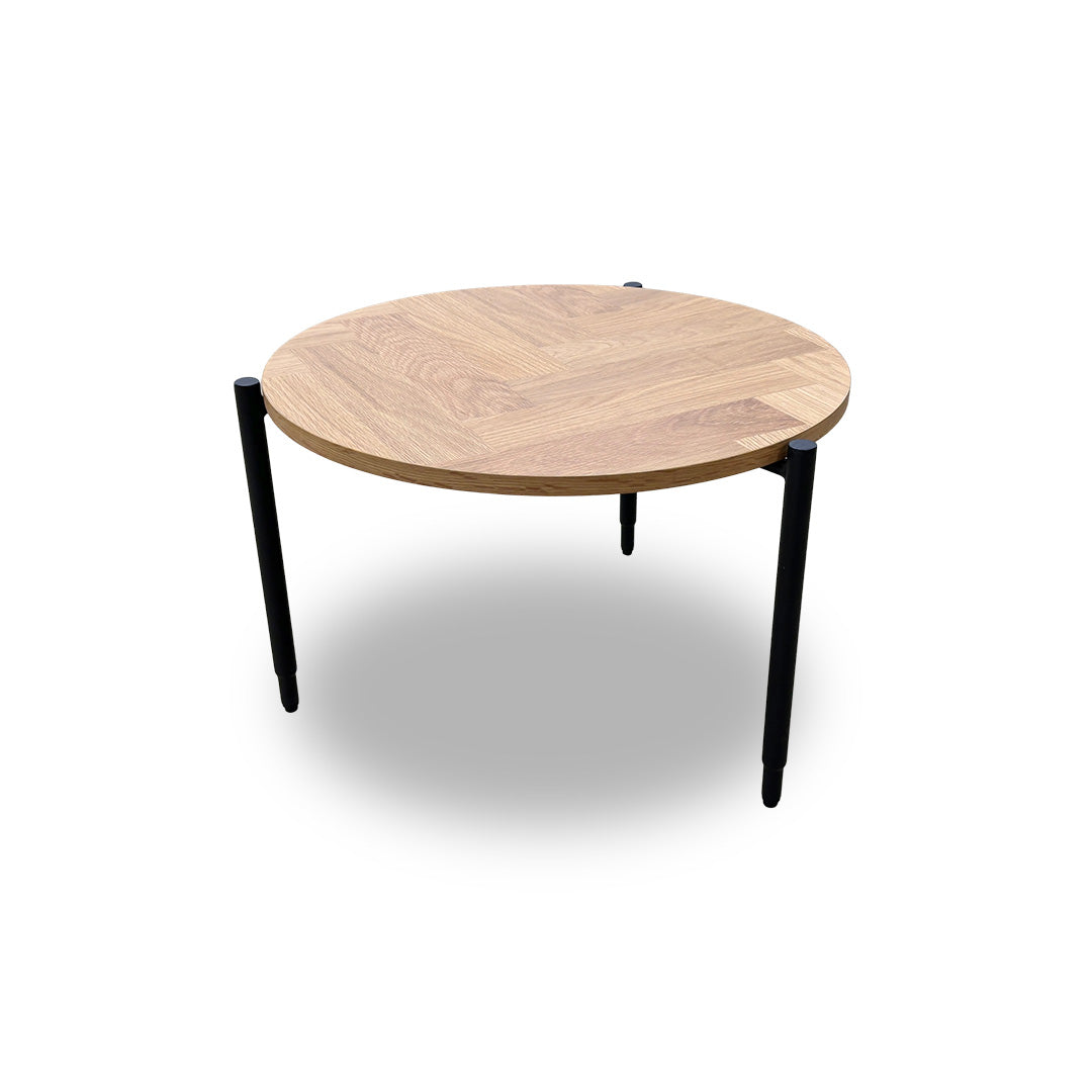 'Nate' Natural Oak Lamp Table