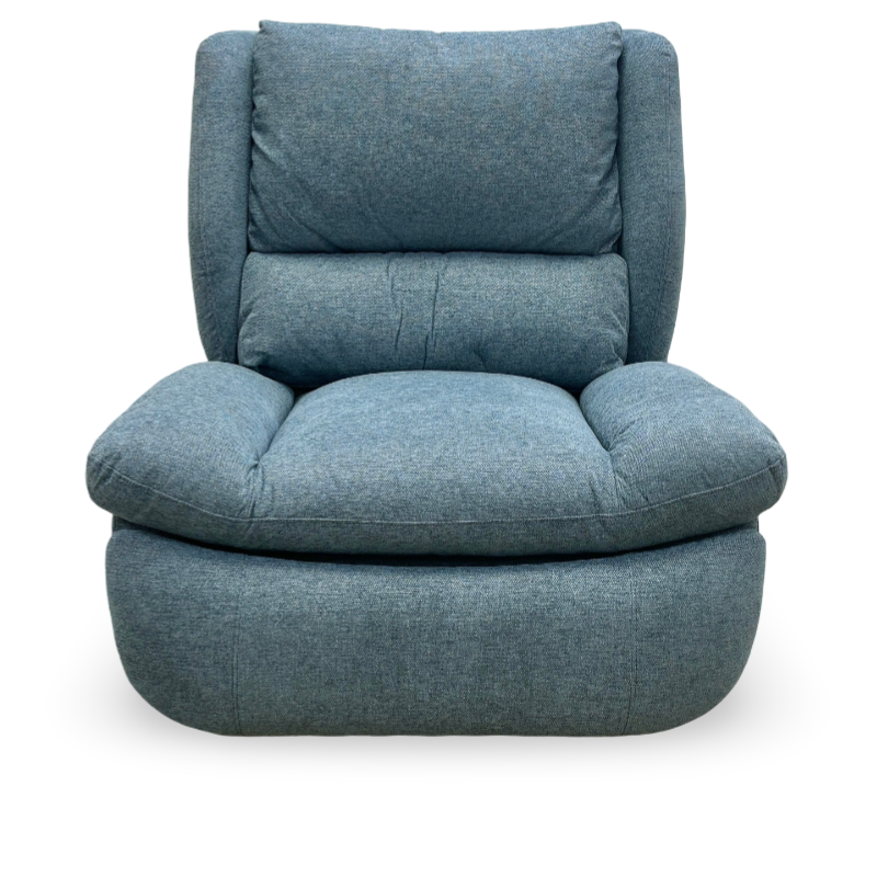 ‘Freddy’ Marine Fabric Electric Reclining Swivel Rocker Chair