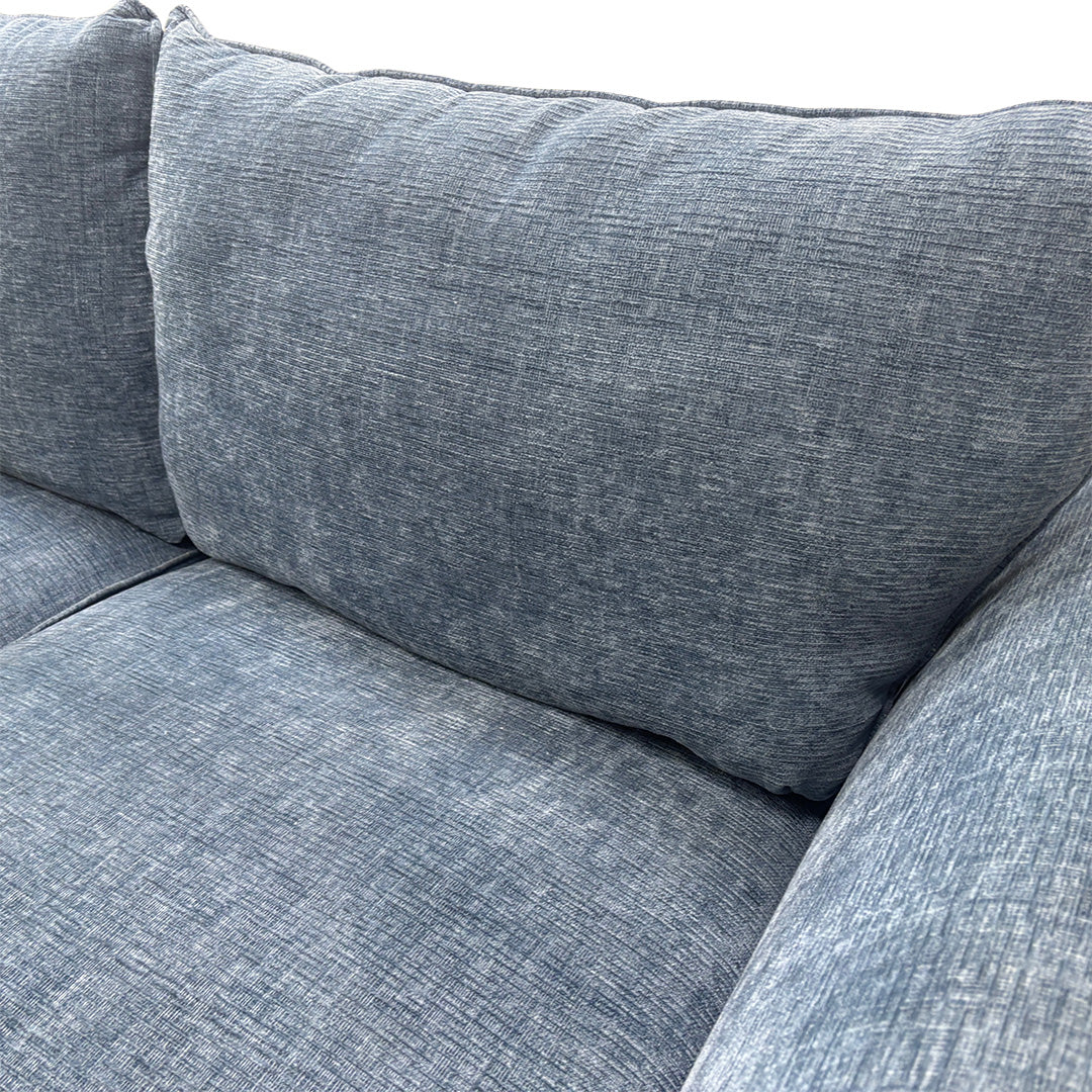 'Horizon' Polaris Cornflower We Fabric 3 Seater Sofa