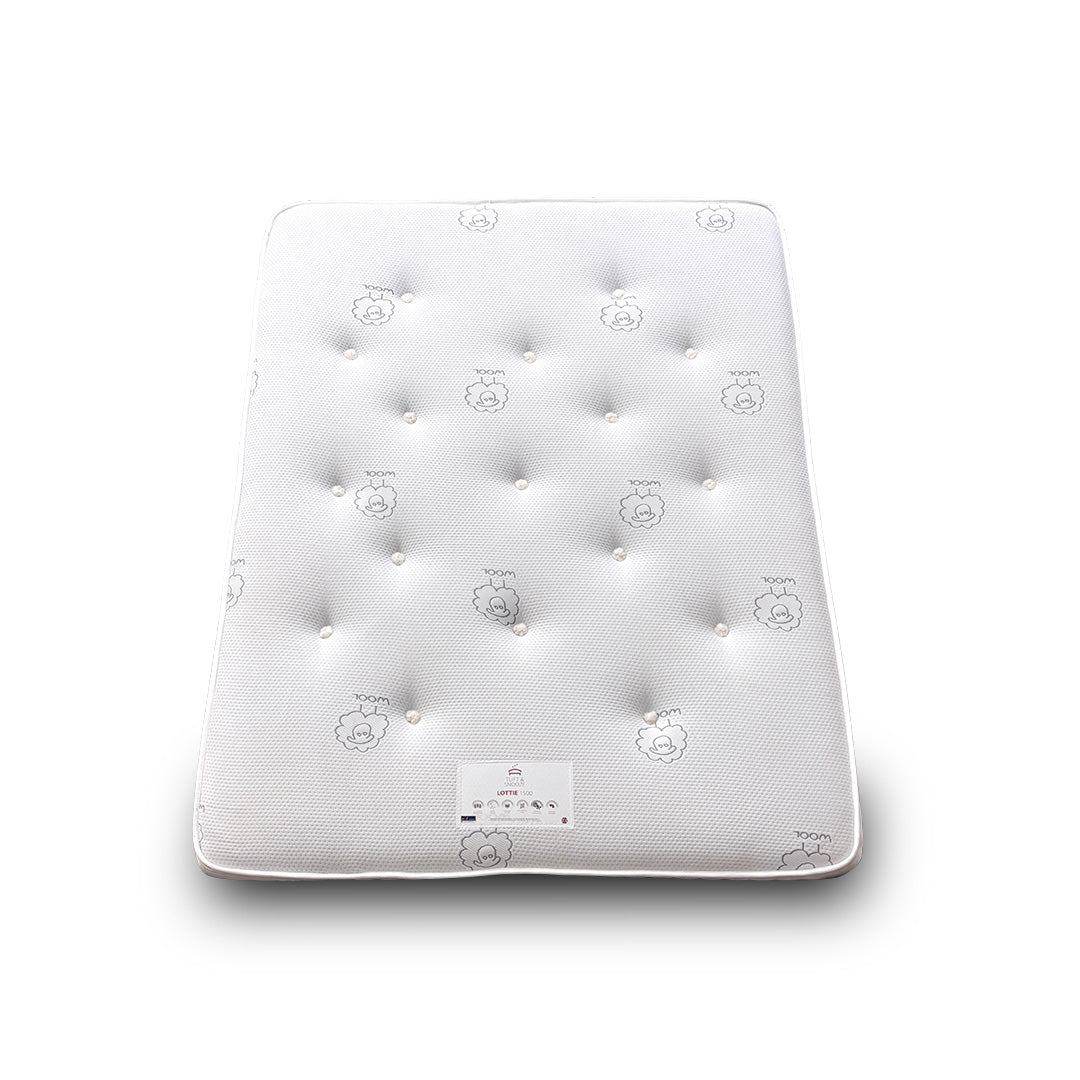 'Lottie' Wool Tuft & Snooze 1500 Pocket Mattress - King
