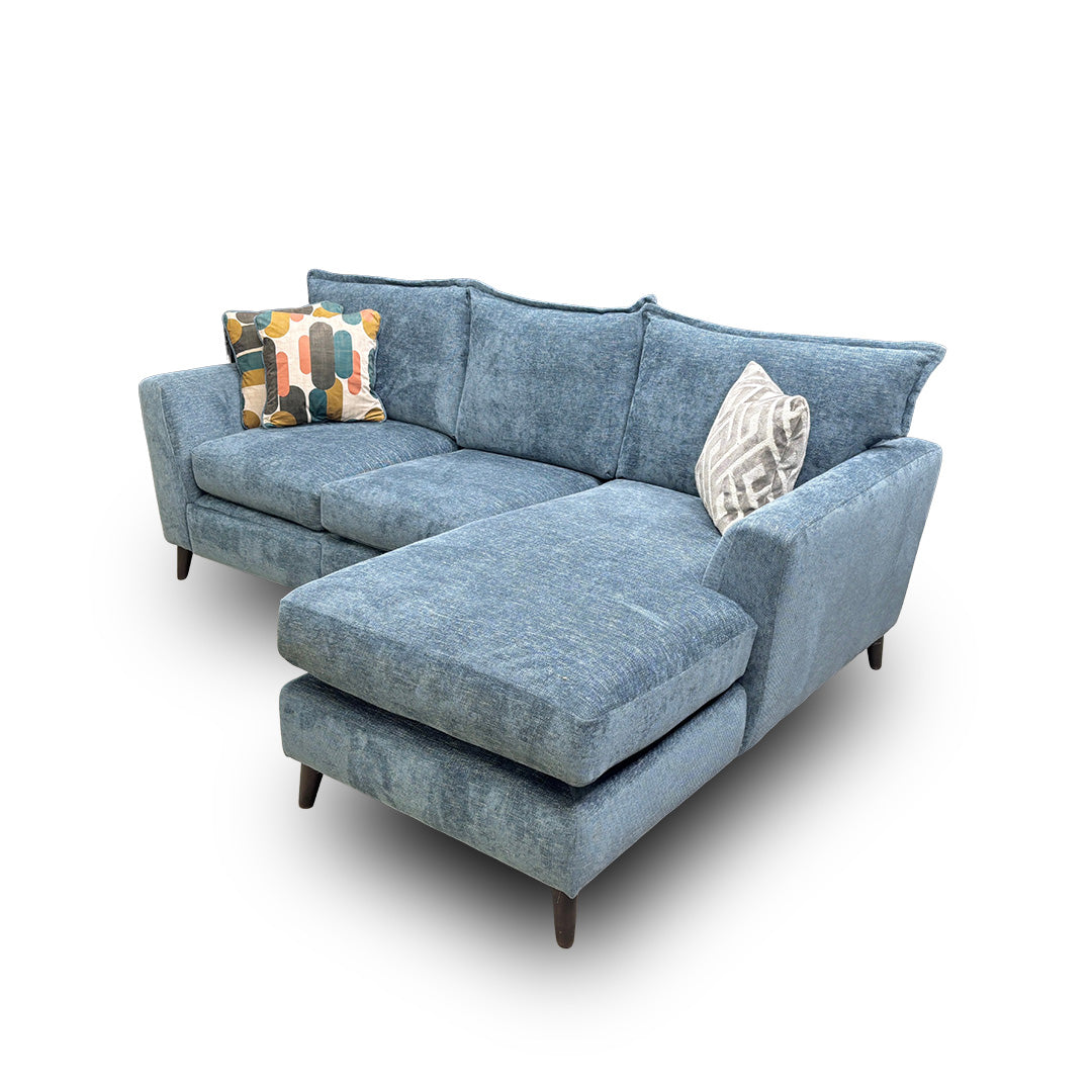 'Sofia' Marlon Atlantic Wf Fabric Right Hand Facing Power Recliner Corner Sofa with Chaise End