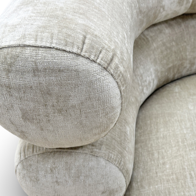 ‘The Fitzrovia’ Beige Chenille Accent Chair