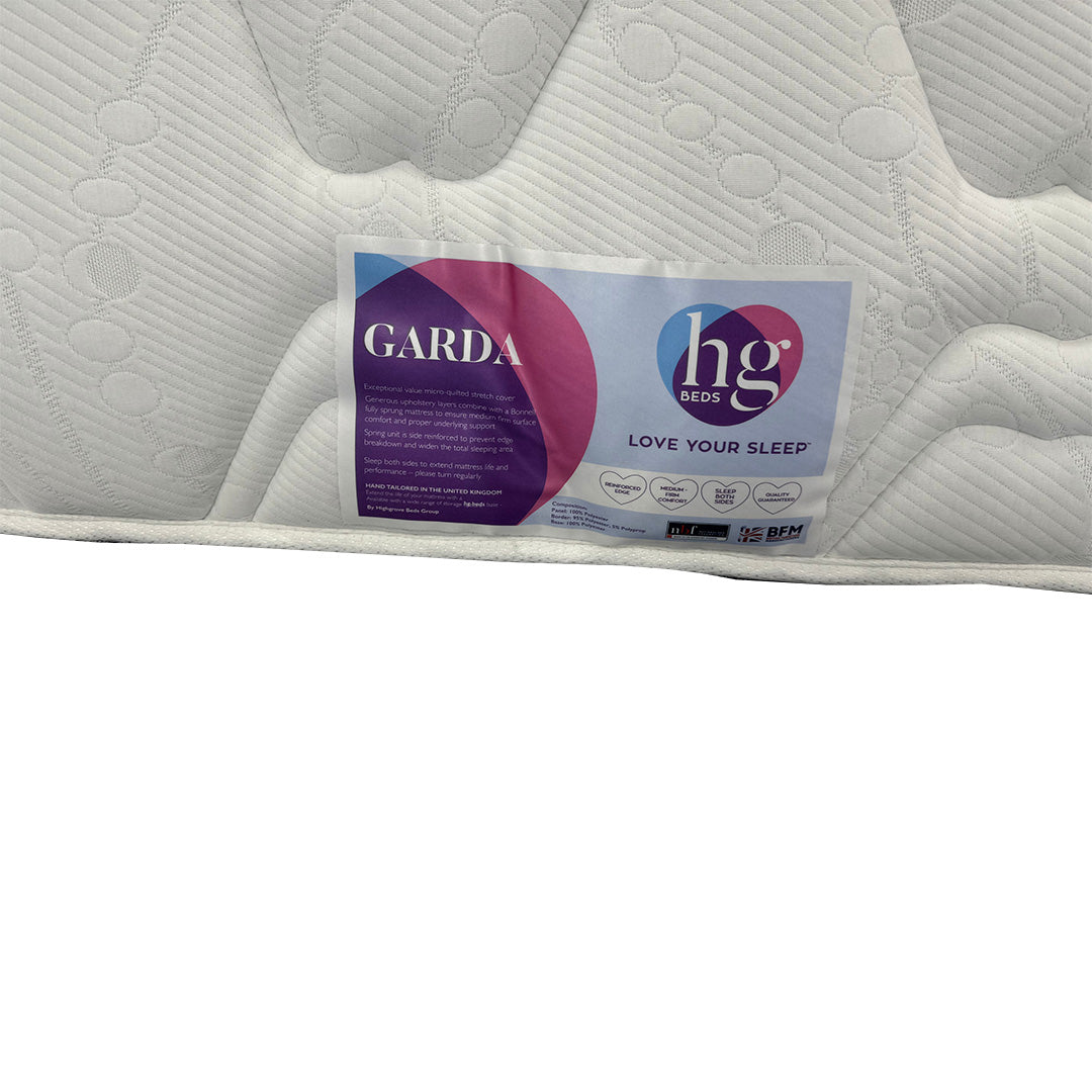 ‘Garda’ Medium-Firm Fully Pocket Sprung Mattress - Super King