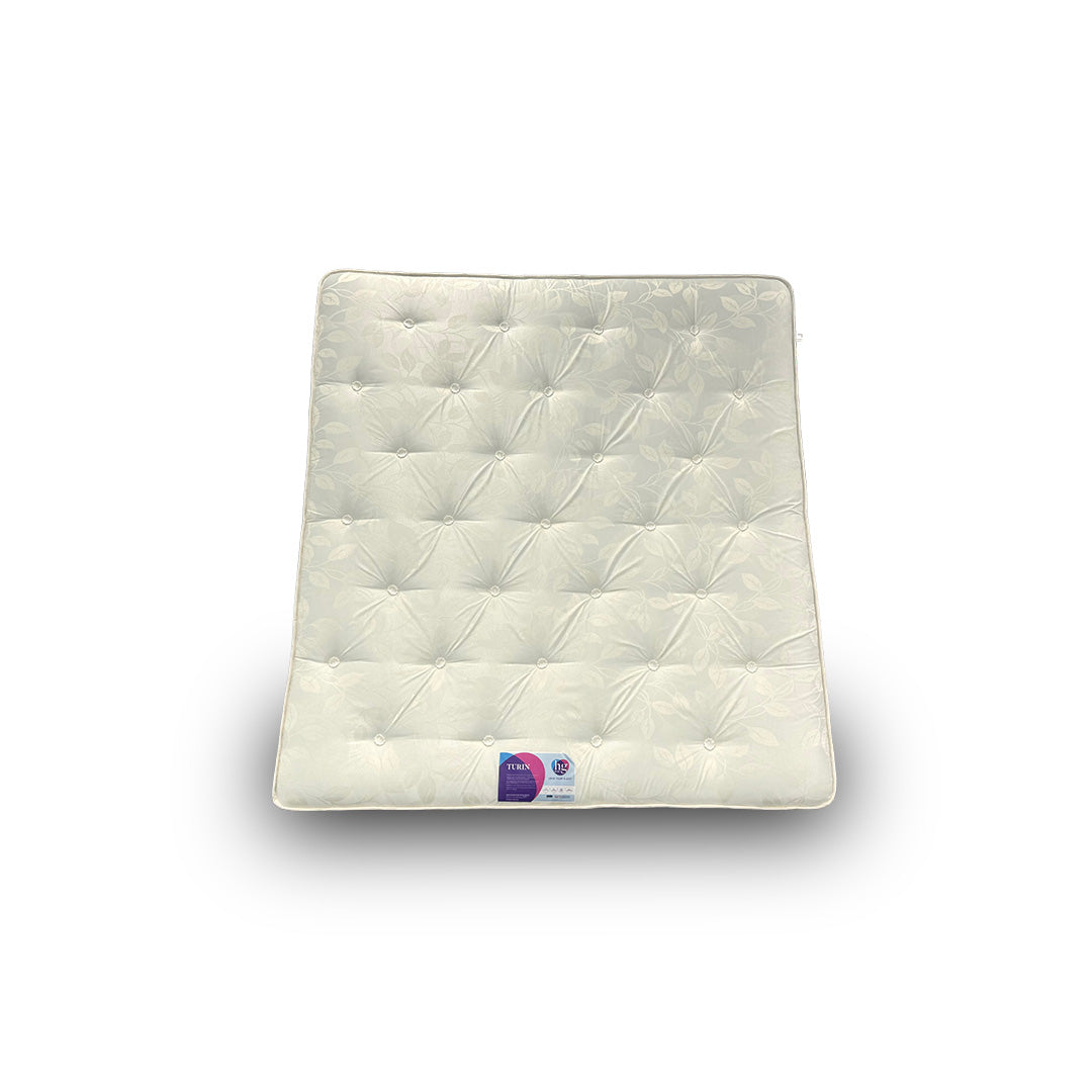 ‘Turin’ Hypoallergenic Firm Fully Pocket Sprung Double Sided Mattress - Super King