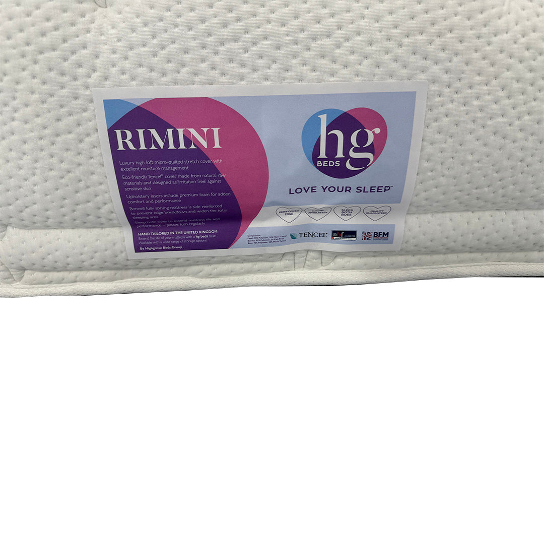 ‘Novara’ Ortho Hand-Tufted Fully Pocket Sprung Double Sided Mattress - Super King