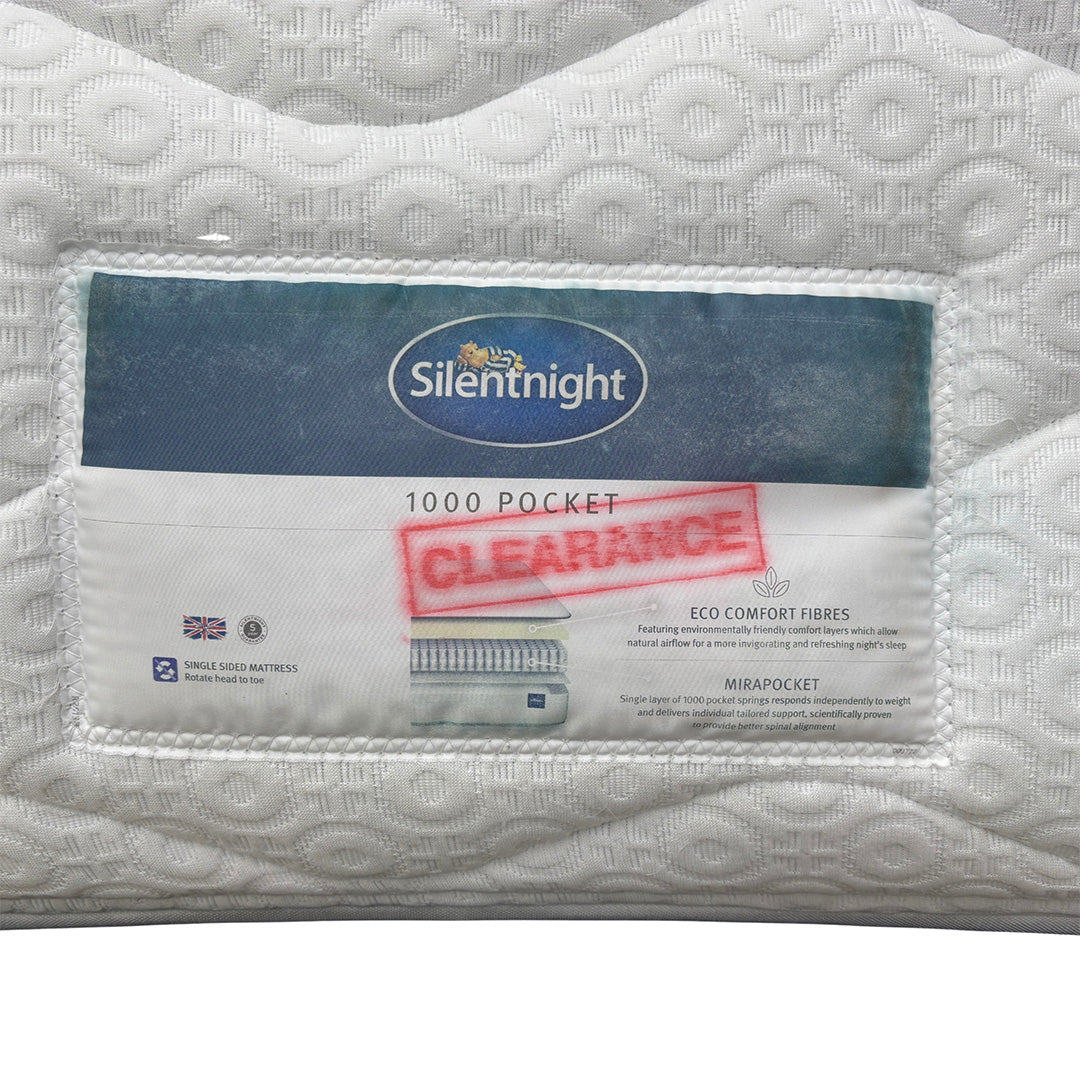 ‘Silentnight' 1000 Mirapocket Spring Luxury Mattress - King