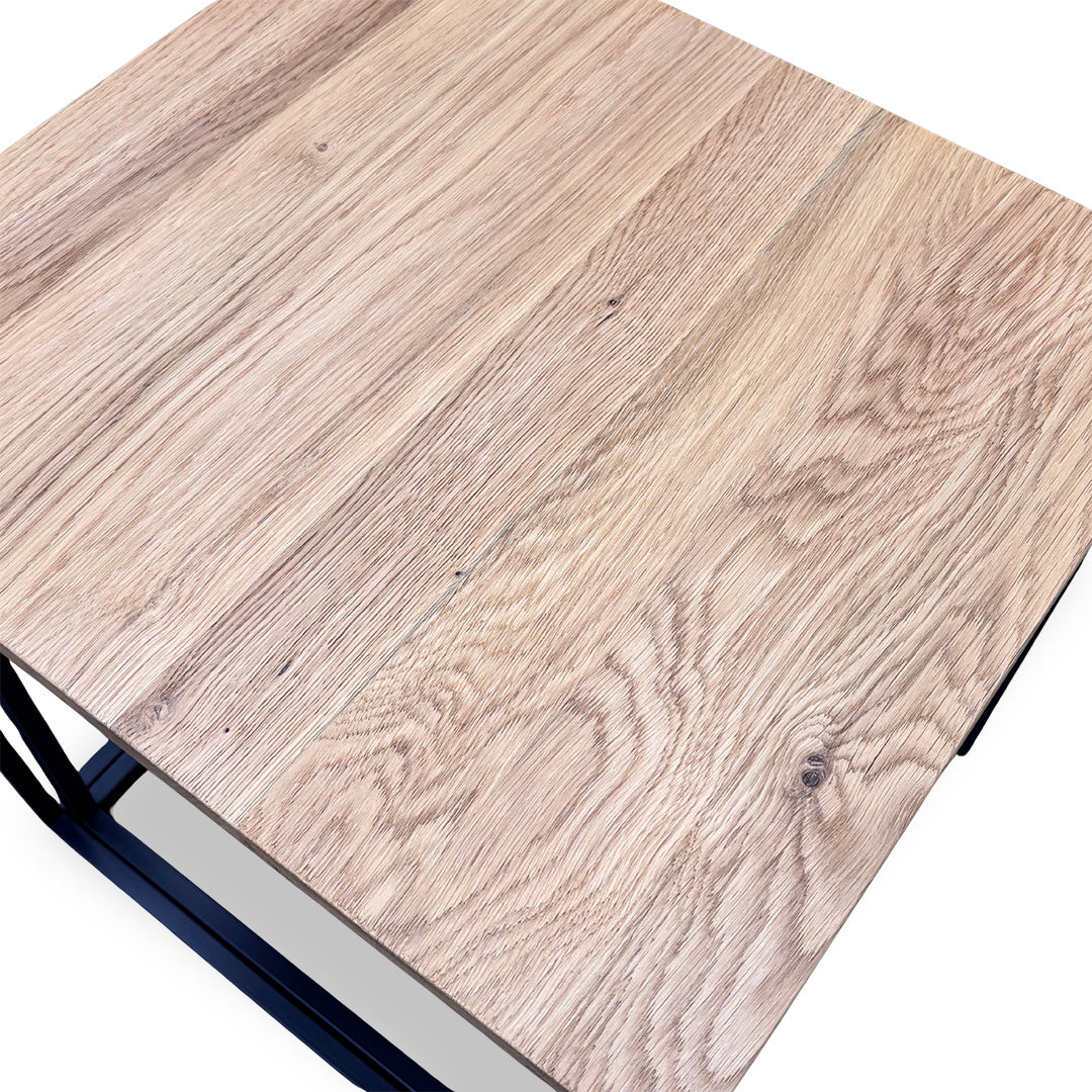 ‘Trend’ Solid Oak Square Nest of Tables