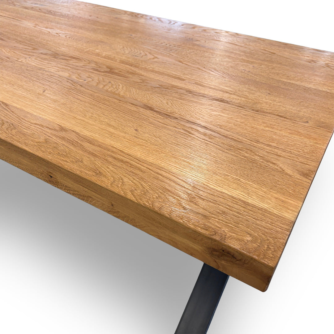 'Brooklyn' Solid Oak Large Dining Table