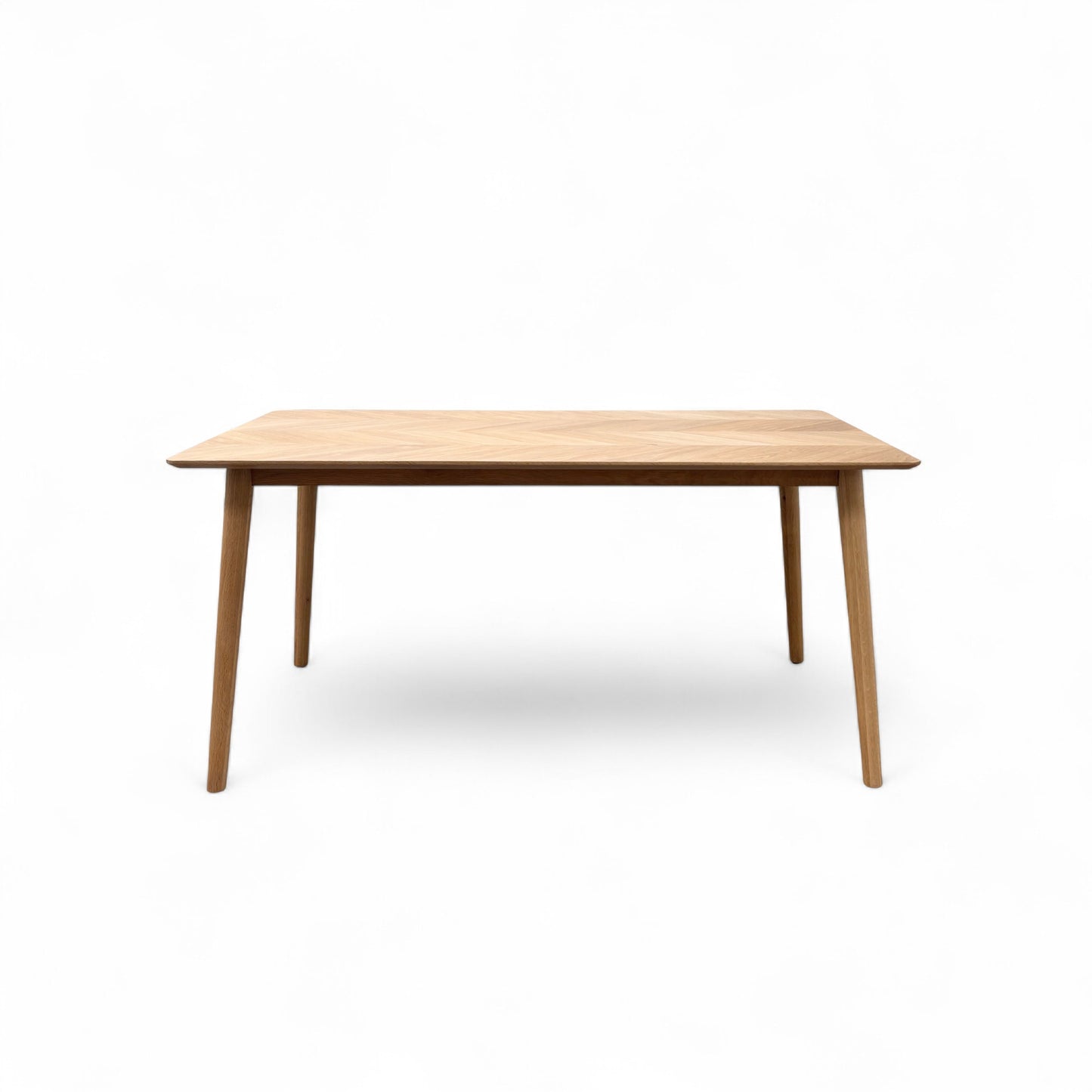 'Walker' Solid Oak 160cm Fixed Dining Table