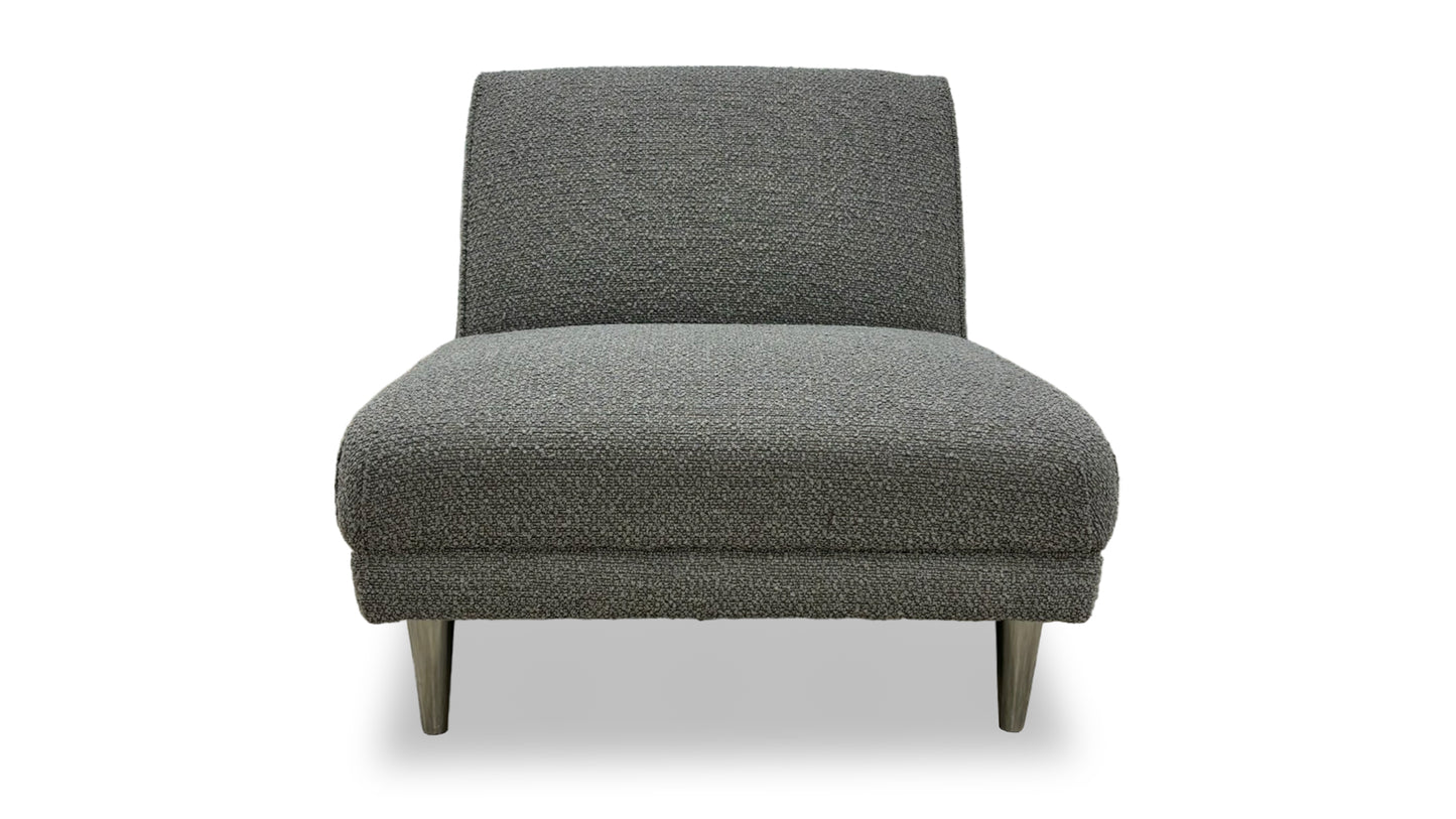‘Bellagio’ Boucle Grey Fabric Accent Chair
