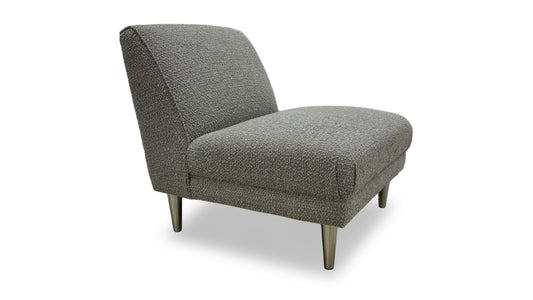 ‘Bellagio’ Boucle Grey Fabric Accent Chair