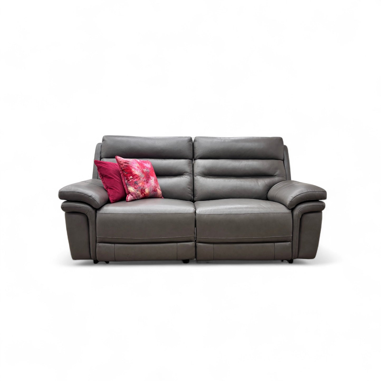 'Berlin' Piompo Lx-6404 Leather Power Recliner 3 Seater Sofa
