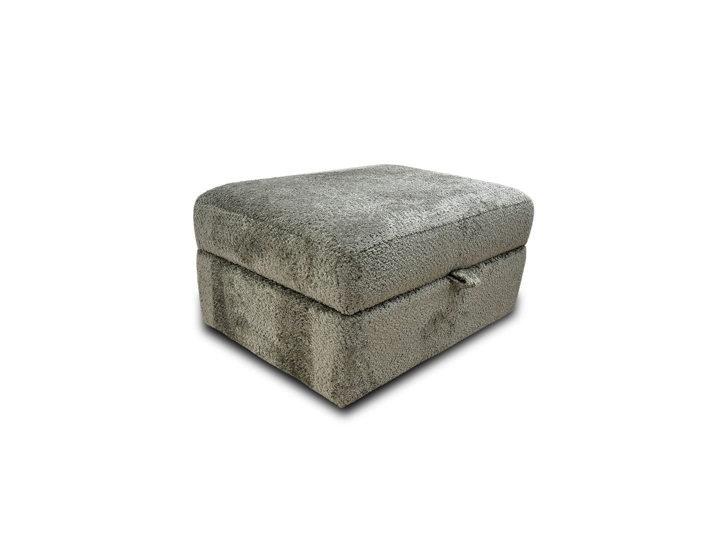‘Somerford' Dark Green Texture Storage Footstool