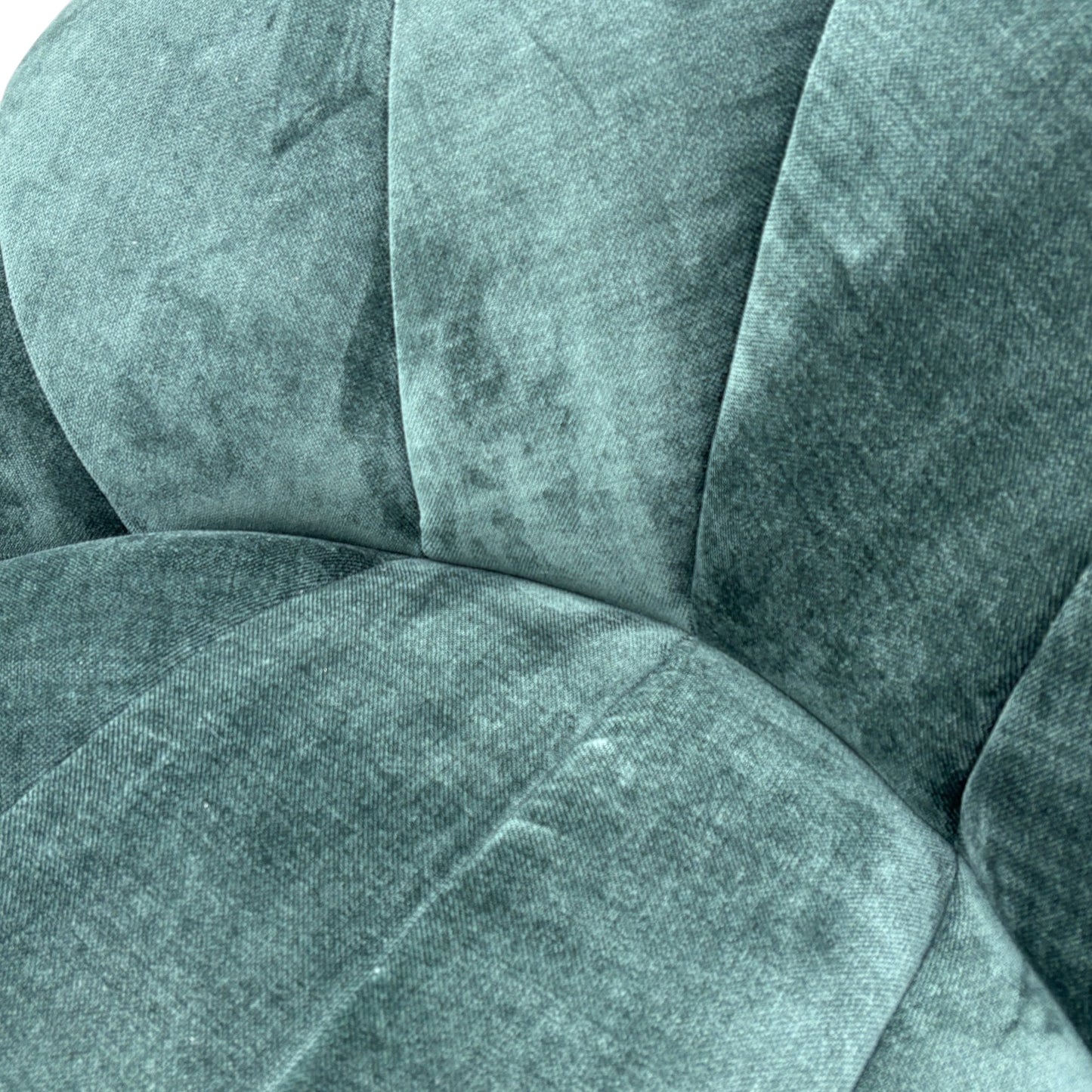 'Appleton' Forest Green Appleton Plain Fabric Accent Swivel Chair