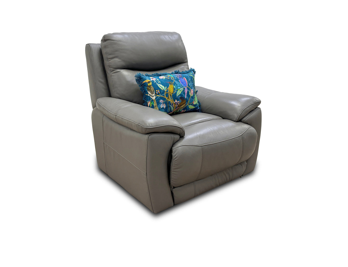 ‘Sloane’ Elephant Leather Armchair
