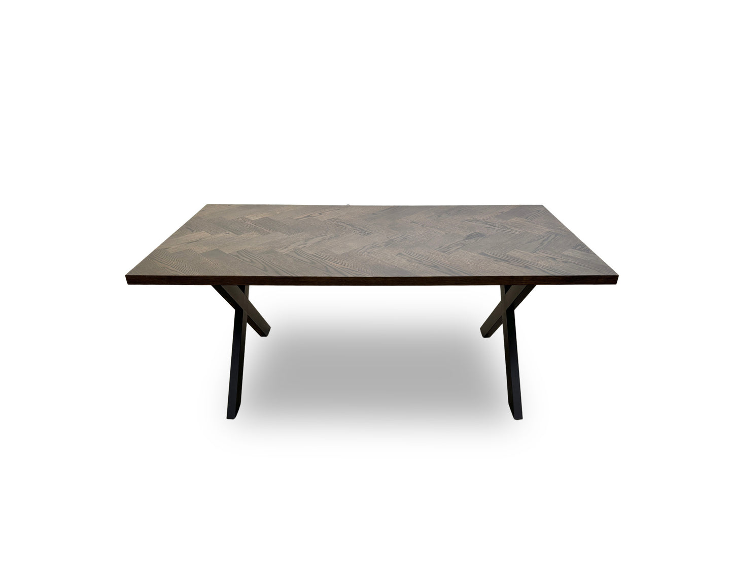 ‘Nate' Smoked Oak 180cm Dining Table