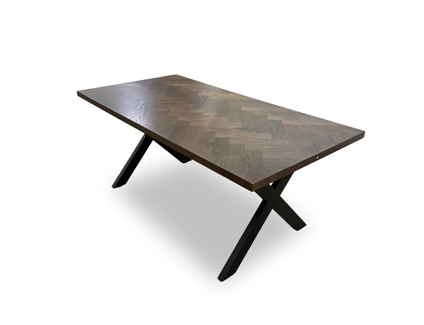 ‘Nate' Smoked Oak 180cm Dining Table