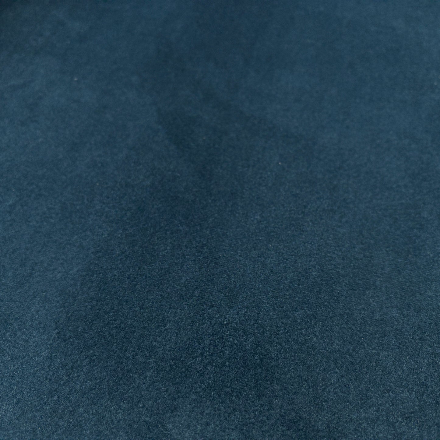 ‘Plush’ Dark Blue Sensual Velvet Pillow Back Cuddler Chair