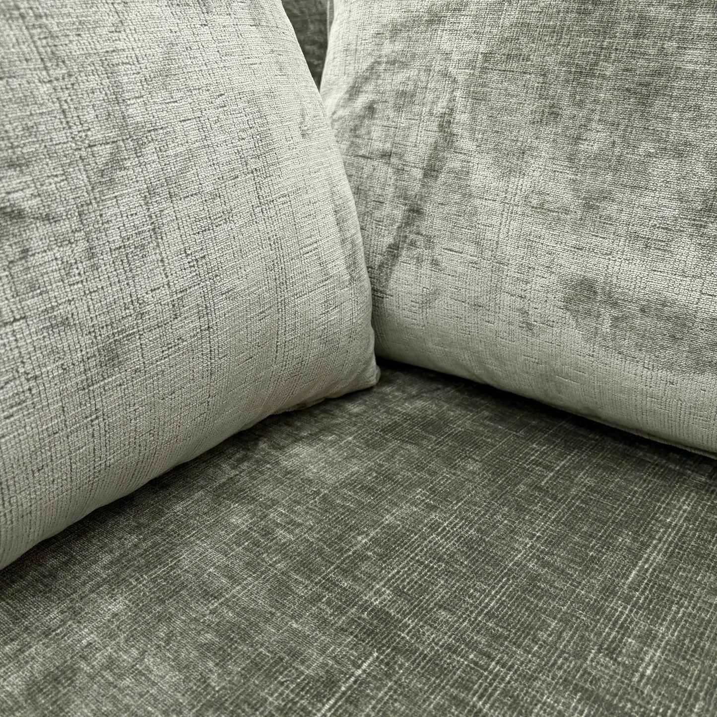 ‘Luella’ Luxe Chenille Alpine Green All Over Love Seat