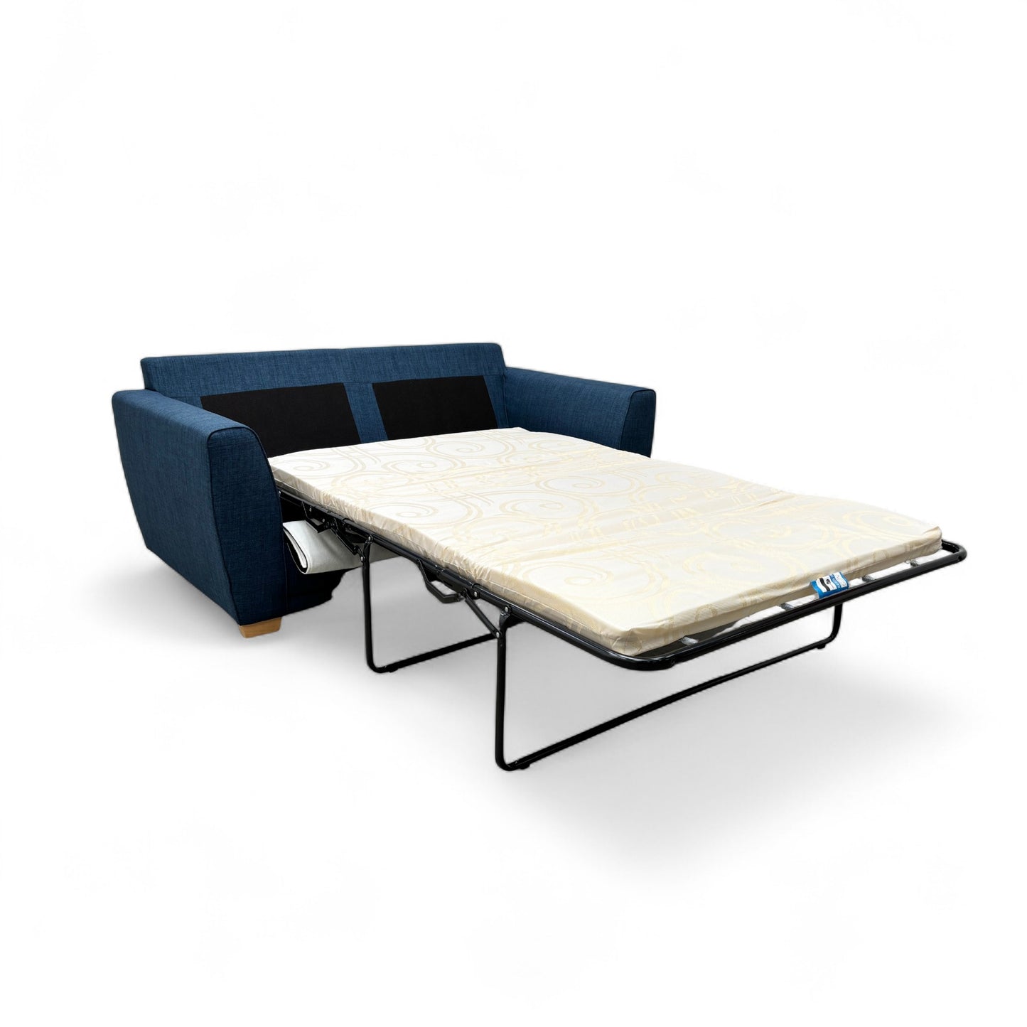 'Kian' Midnight Revive Fabric Large 2 Seater Sofa Bed