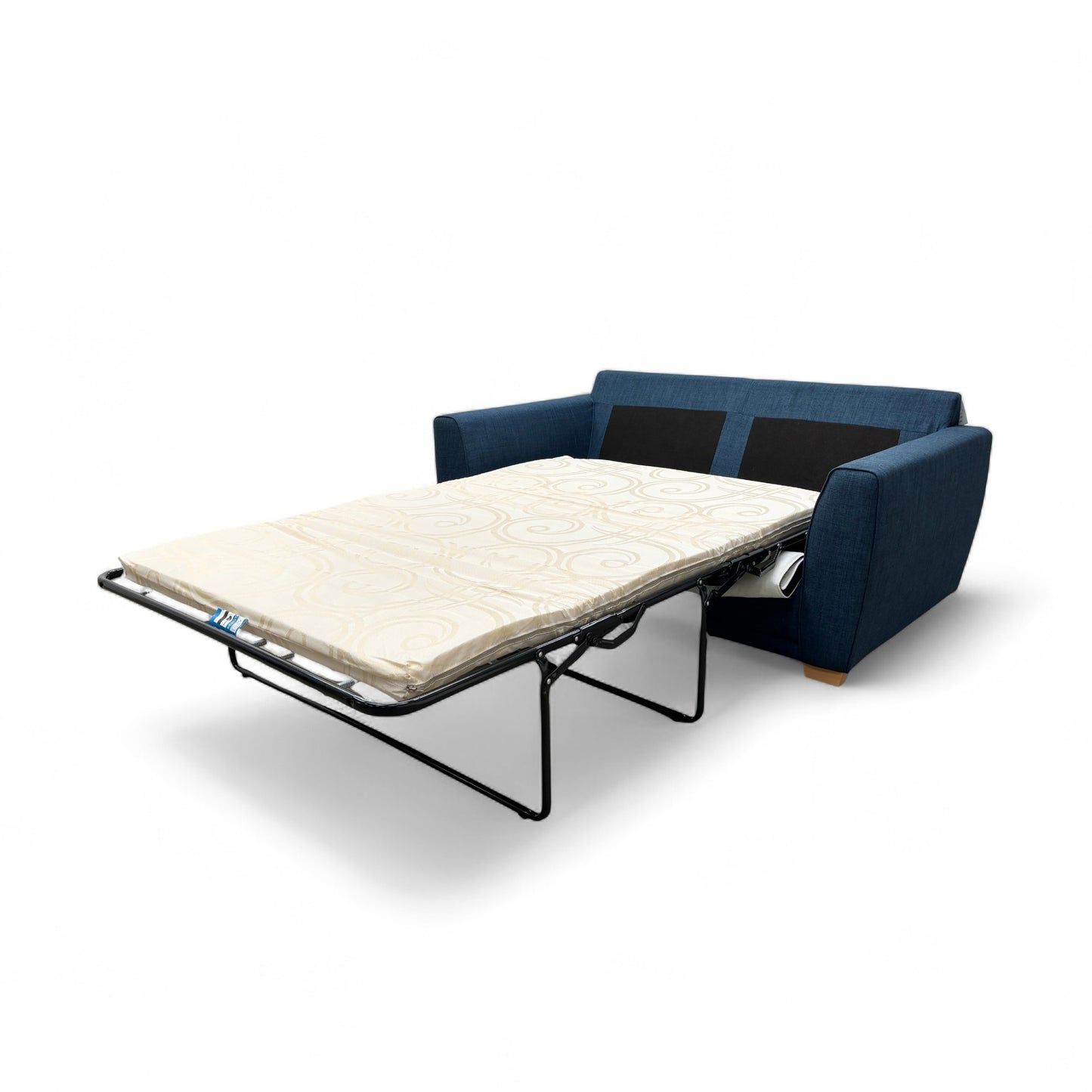 'Kian' Midnight Revive Fabric Large 2 Seater Sofa Bed