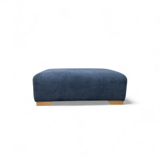 'Zika' Marine Plaza Linen Banquette Footstool