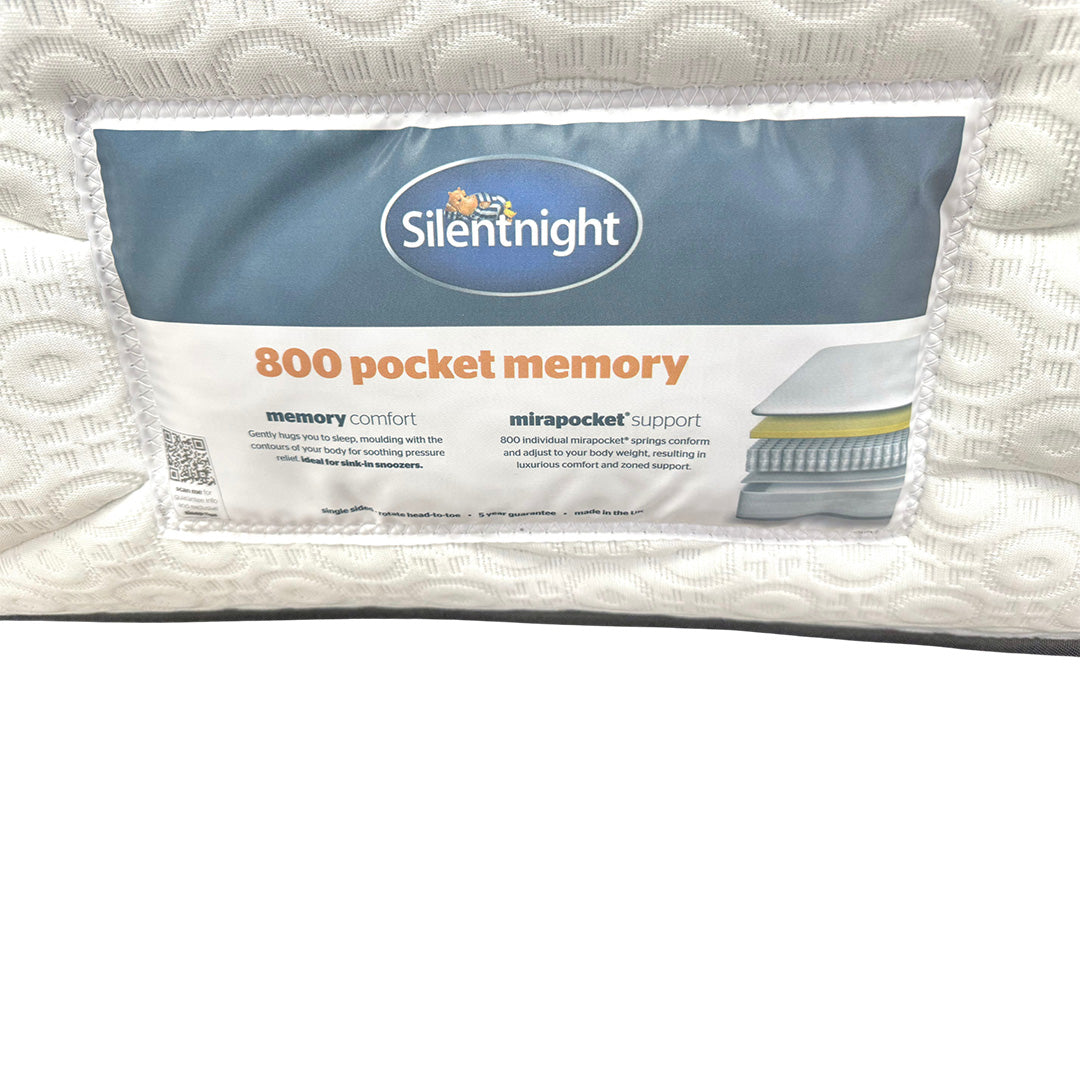 Silentnight 800 Pocket Memory Mattress - King
