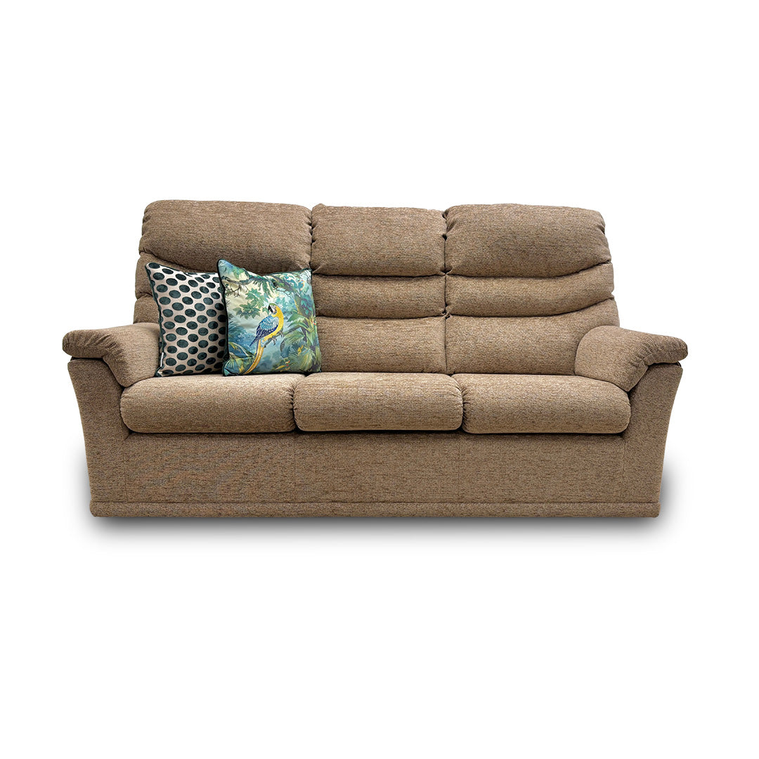 G Plan ‘Malvern’ A071 Boucle Oyster Woven Fabric 3 Seater Sofa