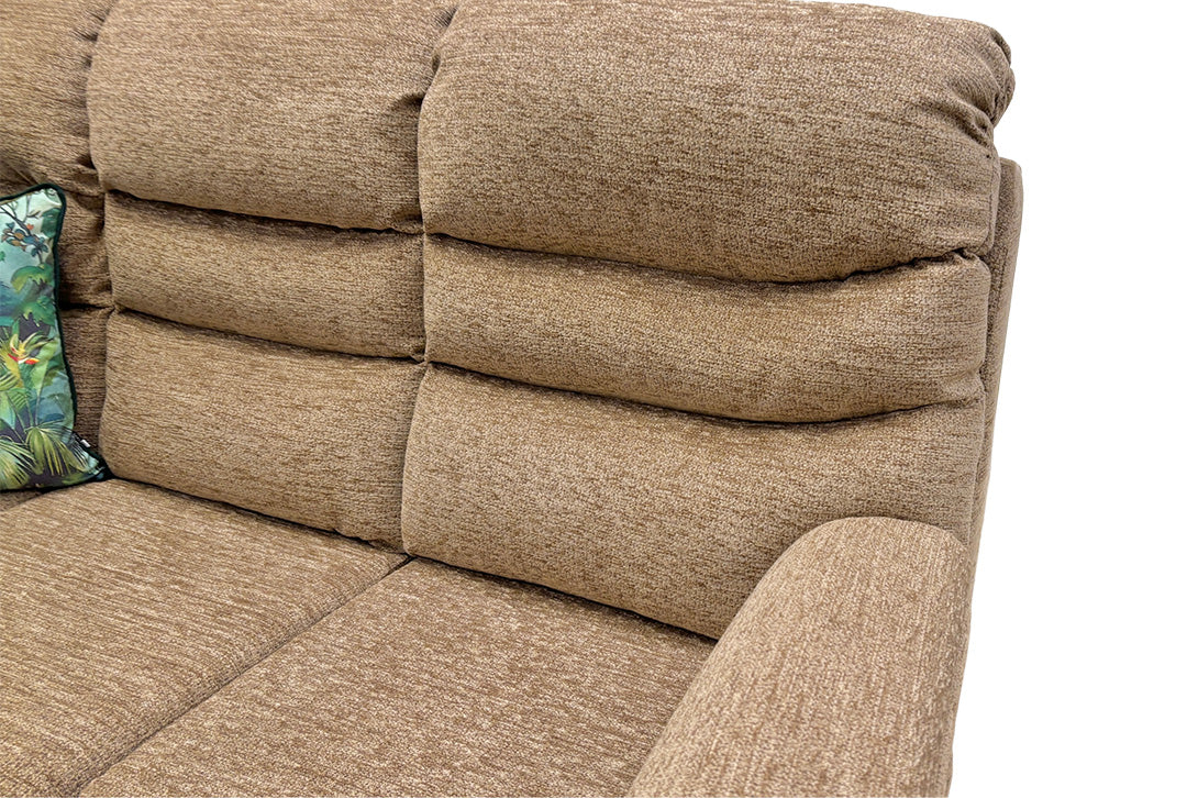 G Plan ‘Malvern’ A071 Boucle Oyster Woven Fabric 3 Seater Sofa