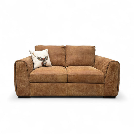‘Host’ Grand Outback Ranch 342000 Leather 2 Seater Sofa