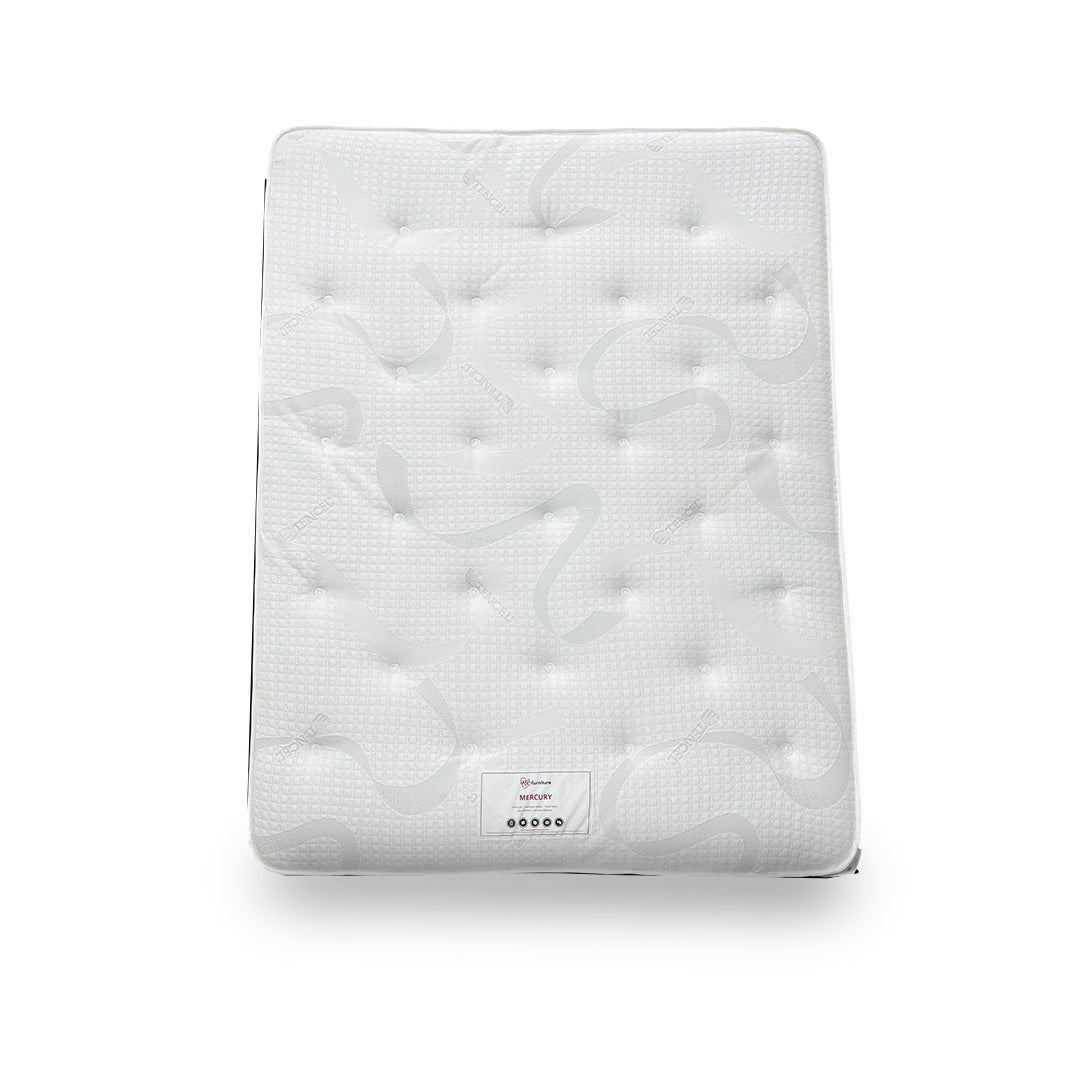 ‘Mercury' Open Coil Memory Pocket Spring Mattress - King