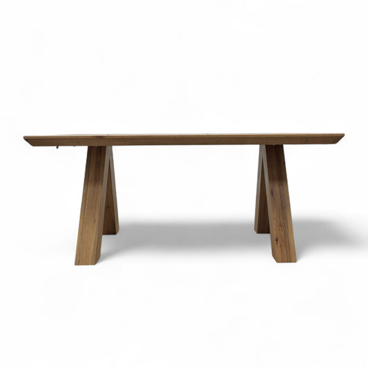 Bodahl 'Loki' 01 Oiled Solid Oak Swiss Top 180cm Table with V-Shaped Legs