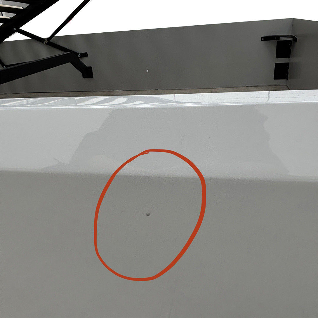 ‘Grigio’ High Gloss Ottoman Bed Frame - King