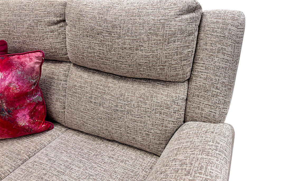 ‘Utah’ Oatmeal We-0101 Fabric 2 Seater Sofa