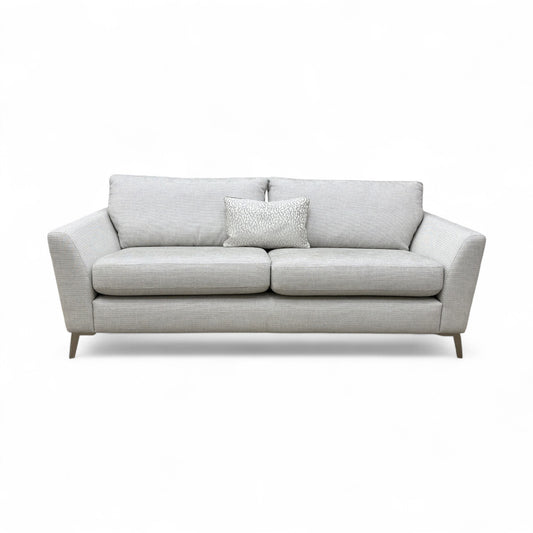 ‘Libby’ Silver Combination Libby Plain 3 Seater Sofa