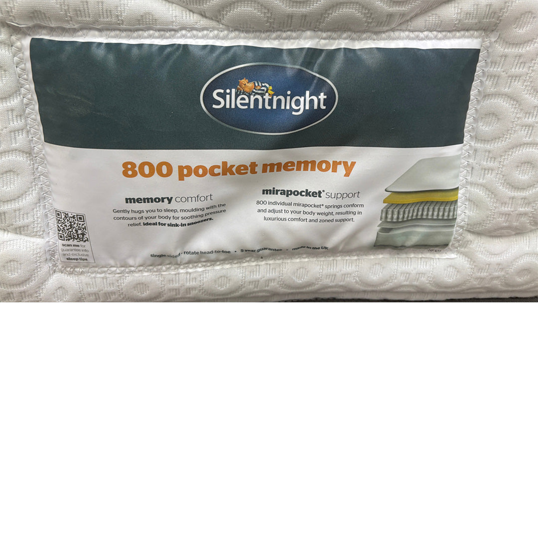 Silentnight Memory 800 Pocket Mattress - Double