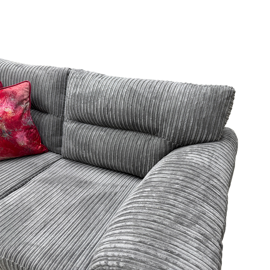 'Zana' Slate Combination Samson Large 2 Seater Sofabed