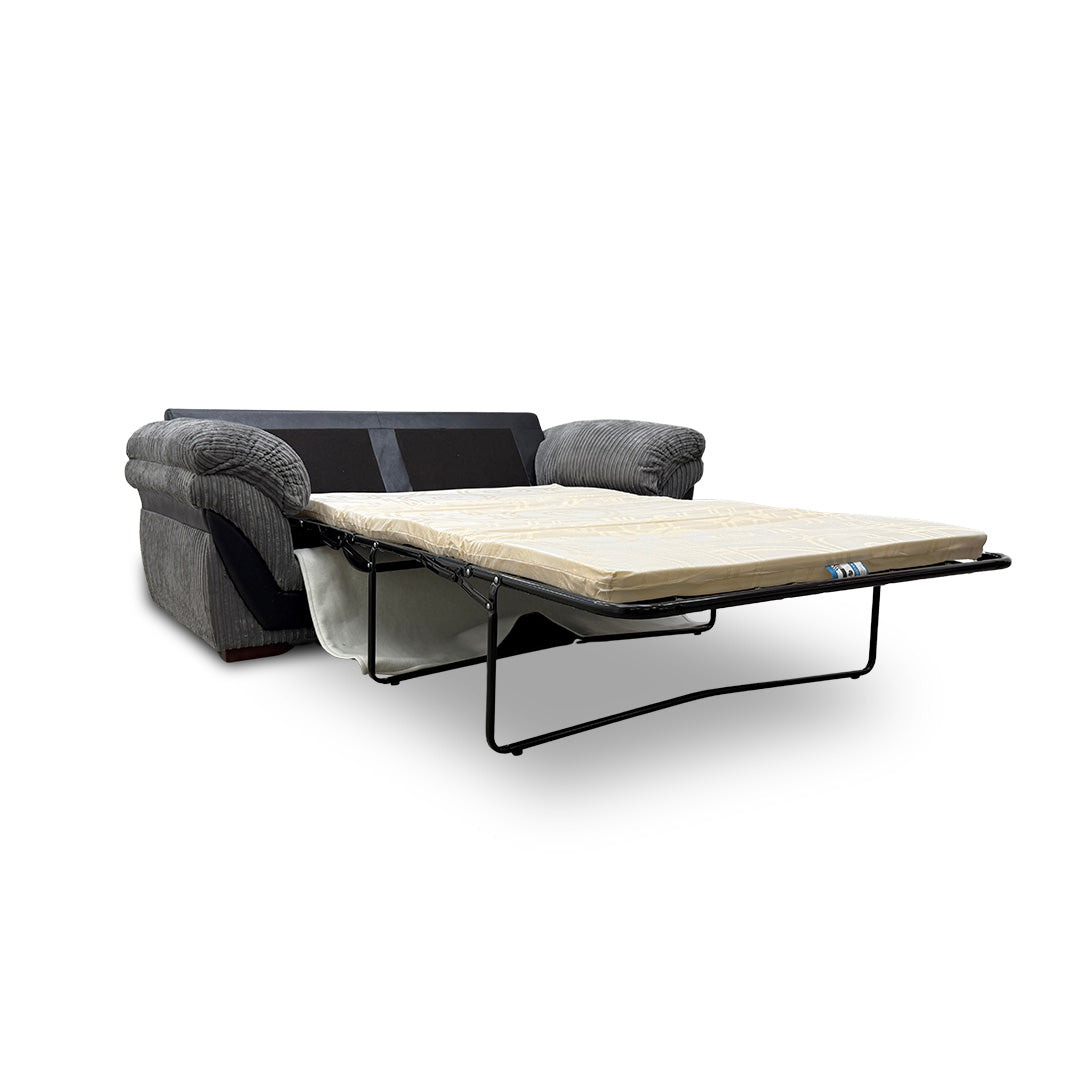 'Zana' Slate Combination Samson Large 2 Seater Sofabed