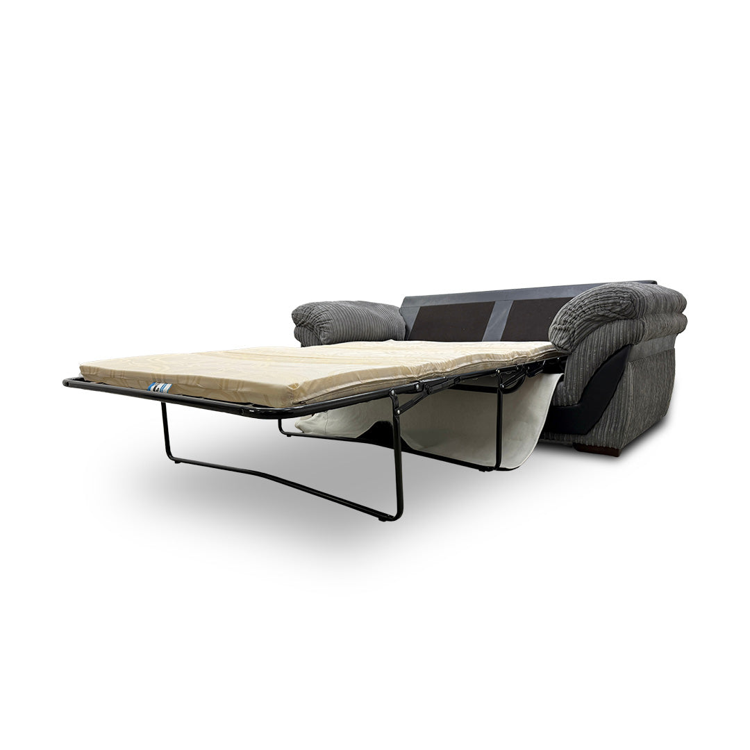'Zana' Slate Combination Samson Large 2 Seater Sofabed