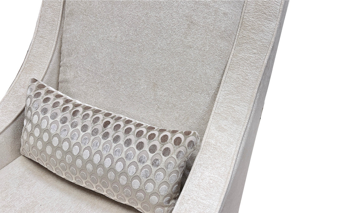 'Melody' Pearl Chenille Fabric Accent Chair
