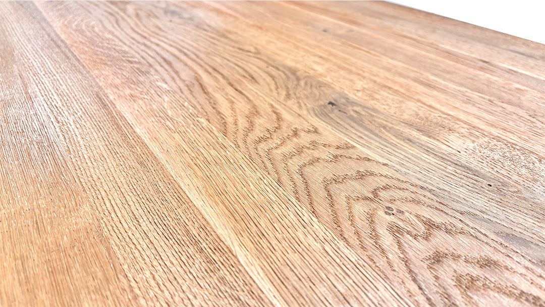 ‘Brooklyn' Solid Oak 150cm Dining Table with Star Base