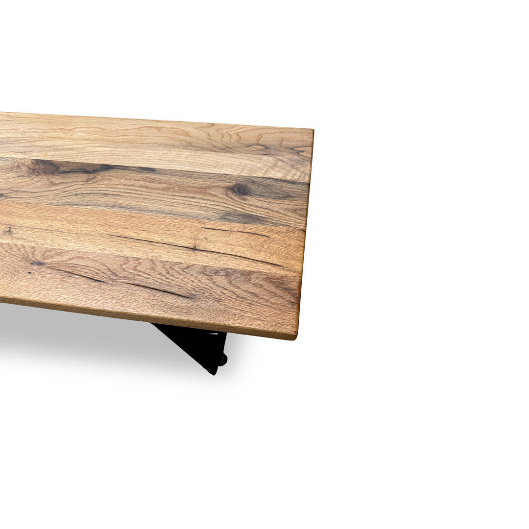'Lucio' 01 Oiled Solid Oak 160cm Dining Bench