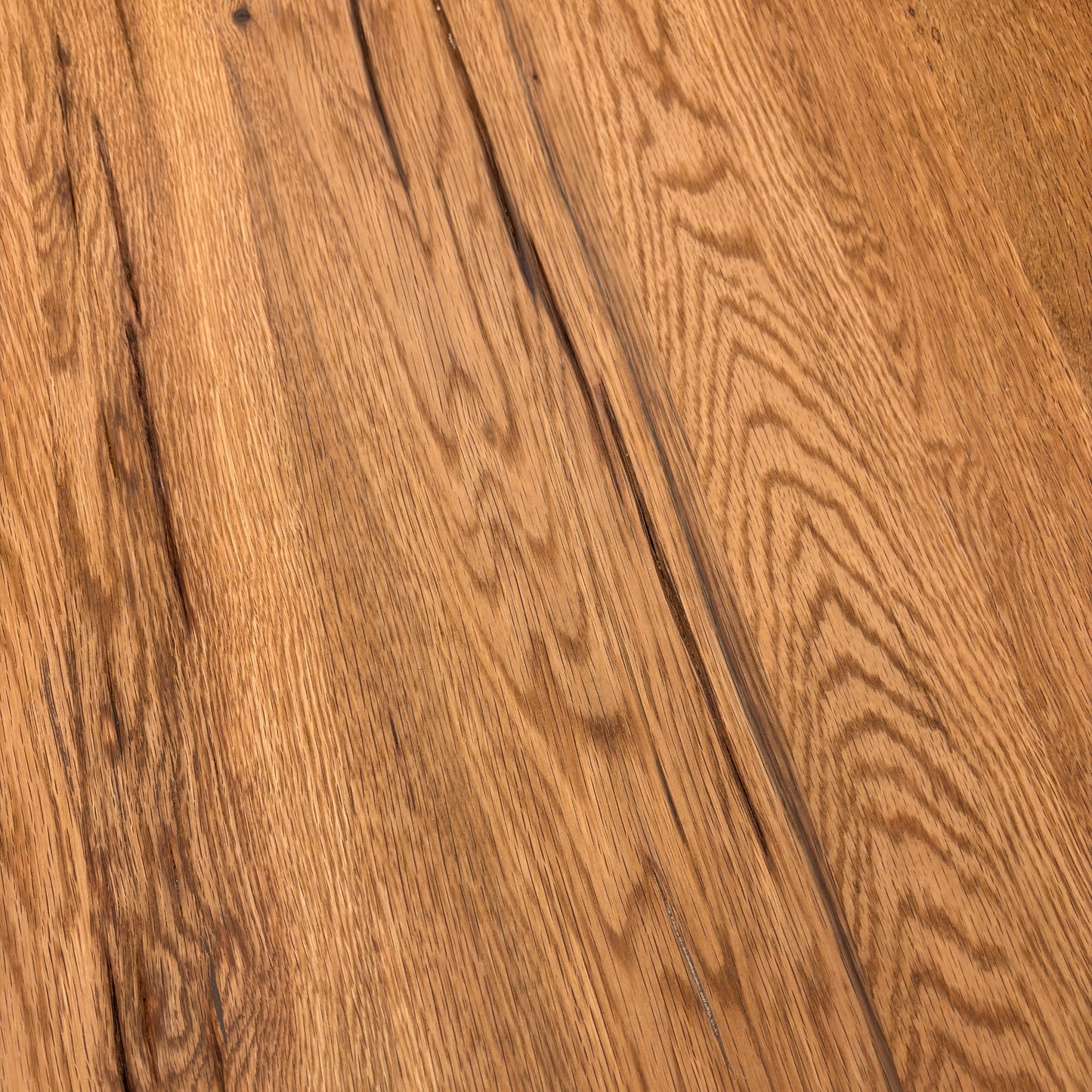 Bodahl ‘Terra' 01 Oiled Solid Oak Straight Edge 180cm Dining Table with Wooden Star Base
