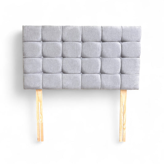 ‘Dice’ Plain Diamond Strutted Headboard - Small Double