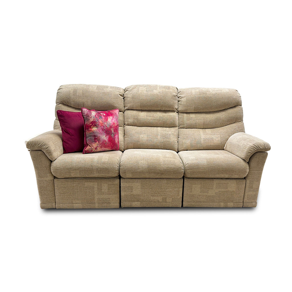 G Plan ‘Malvern’ B342 Lydia Multi Fabric Power Recliner 3 Seater Sofa