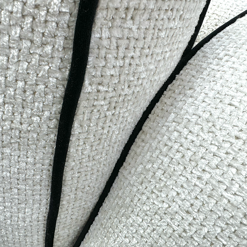 'Celine' Tuzzi Ivory Mchrome Armchair